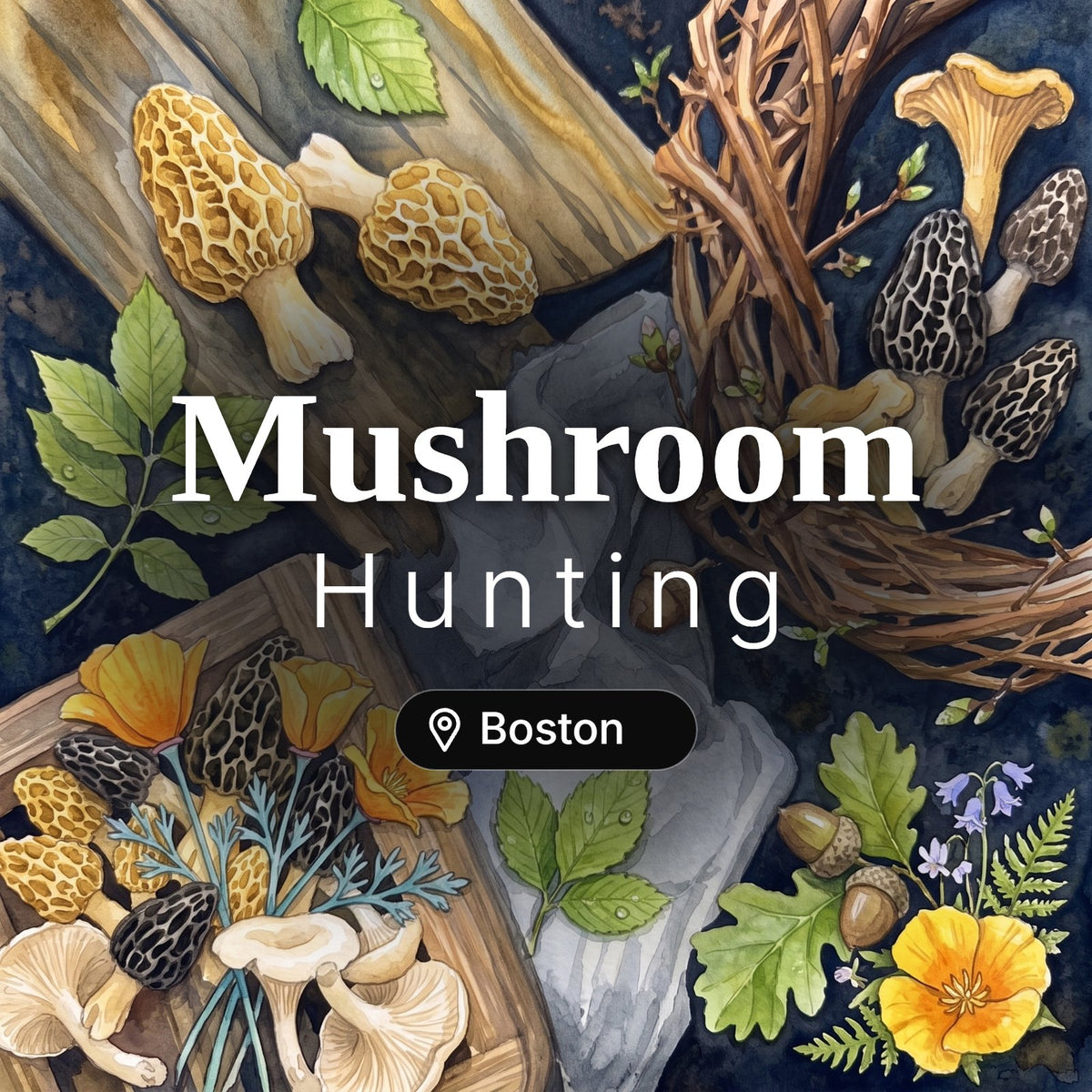 Mushroom Hunting Boston – guided foraging tour